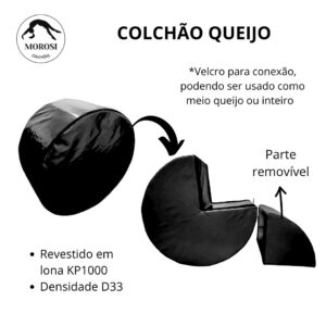 Colchão queijo ou meio queijo